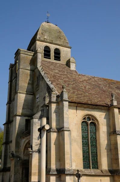 A antiga igreja de Guéry en Vexin — Fotografia de Stock