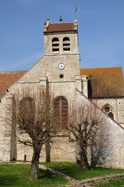 Vechea biserică Wy dit Joli Village — Fotografie, imagine de stoc