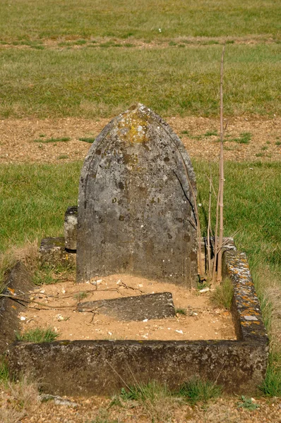 Το νεκροταφείο του φασκόμηλου σε val d oise — Φωτογραφία Αρχείου