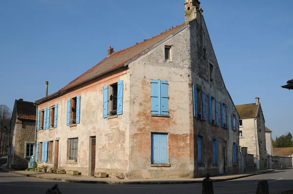 Francia, il villaggio di Jambville in Ile de France — Foto Stock