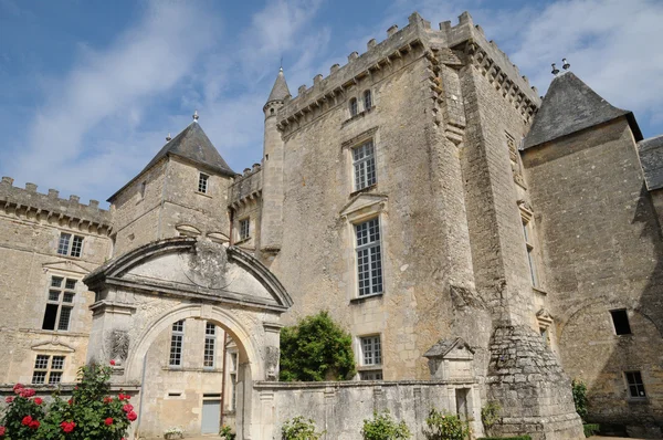 Le château de Vayres en Gironde — Photo