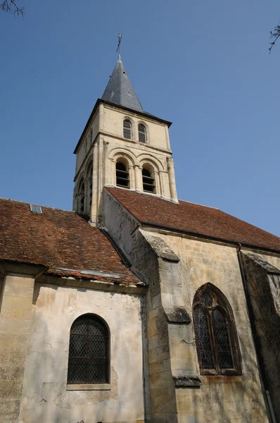 Themericourt의 고딕 교회 — 스톡 사진