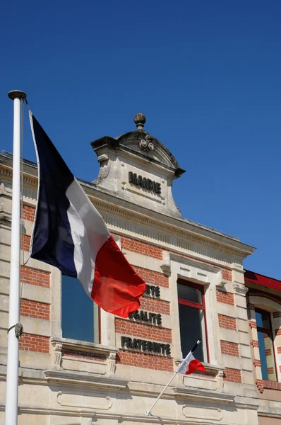 Франция, мэрия Le Teich в Жиронде — стоковое фото