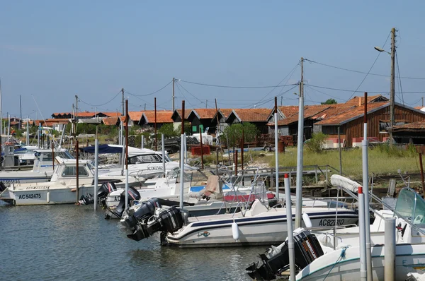 stock image Oyster farming village of La Tete de Buch