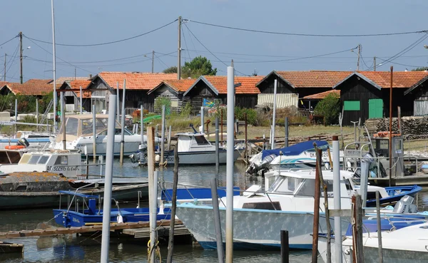 stock image Oyster farming village of La Tete de Buch