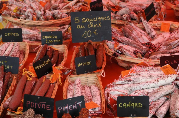 Salsiccia estiva francese — Foto Stock