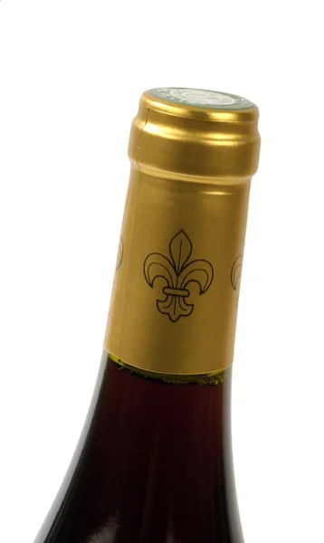 Franse rode wijn — Stockfoto