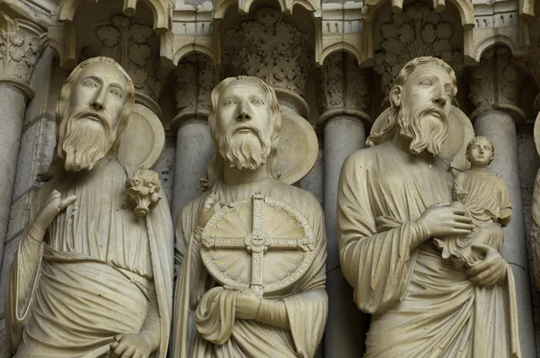 stock image Chartres cathedral