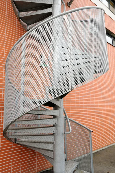 Požární schodiště — Stock fotografie