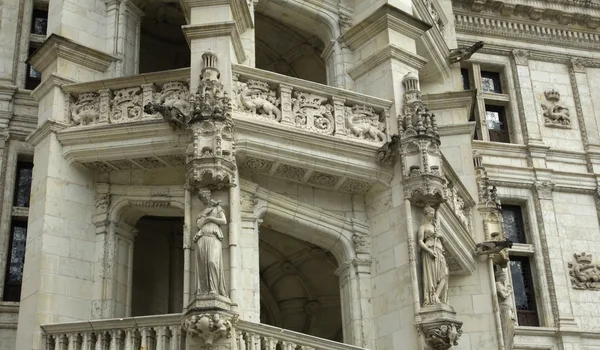 stock image The castle of Blois in France