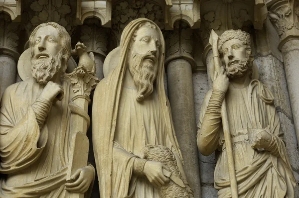 stock image Chartres cathedral