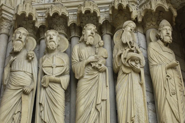 stock image Chartres cathedral