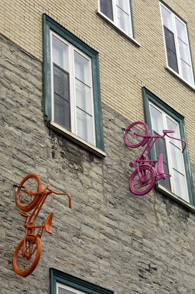 건물에 자전거 — 스톡 사진