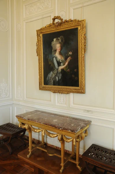 Portre marie antoinette le petit trianon içinde — Stok fotoğraf
