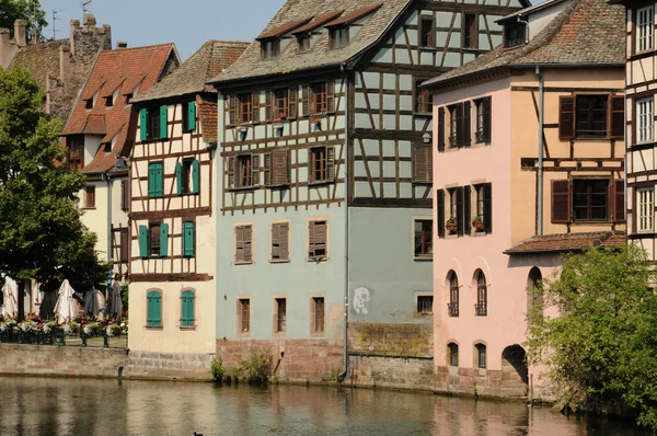 stock image Old house in the district of La Petite France in Strasbourg