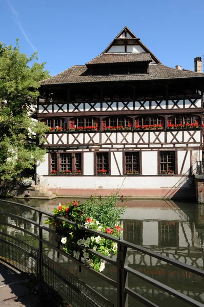 stock image Old house in the district of La Petite France in Strasbourg