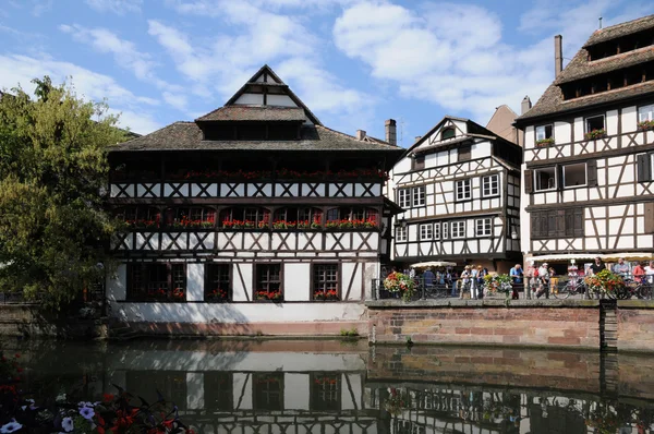 stock image Old house in the district of La Petite France in Strasbourg