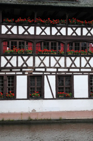 stock image Old house in the district of La Petite France in Strasbourg