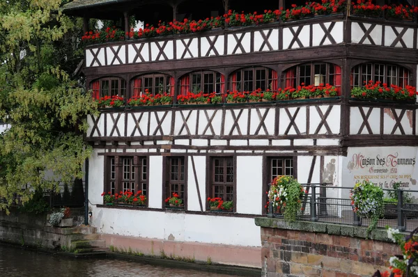 stock image Old house in the district of La Petite France in Strasbourg