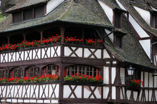 stock image Old house in the district of La Petite France in Strasbourg