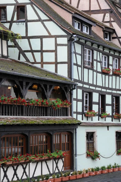 stock image Old house in the district of La Petite France in Strasbourg