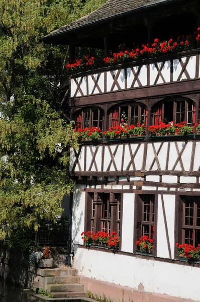 stock image Old house in the district of La Petite France in Strasbourg