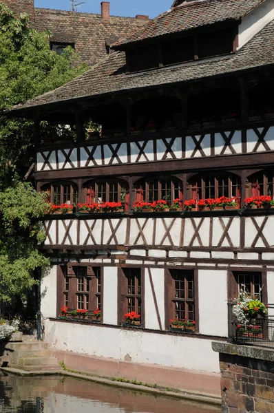 stock image Old house in the district of La Petite France in Strasbourg