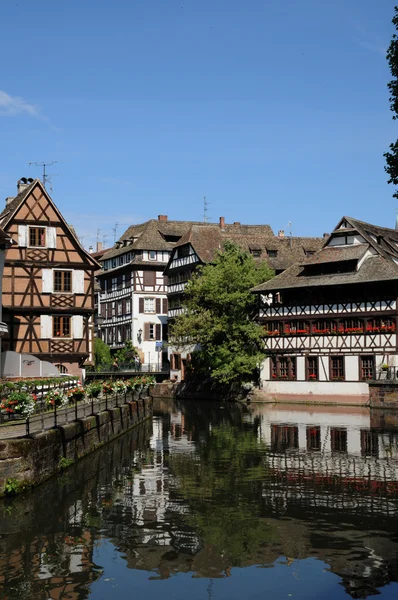 stock image Old house in the district of La Petite France in Strasbourg