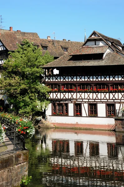 stock image Old house in the district of La Petite France in Strasbourg