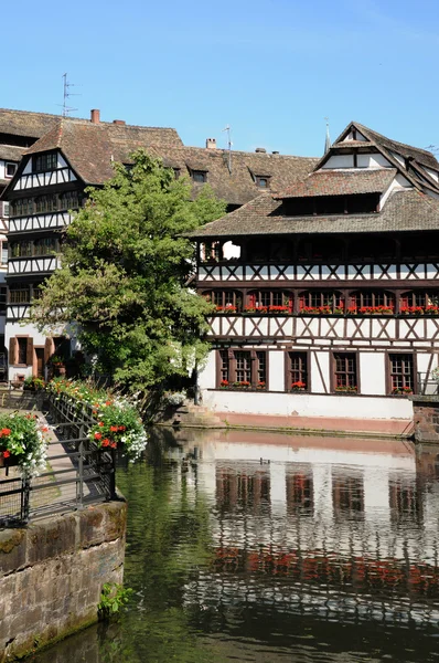 stock image Old house in the district of La Petite France in Strasbourg