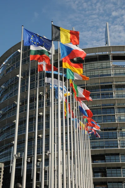 Франція, Європейський парламент Страсбурга. — стокове фото