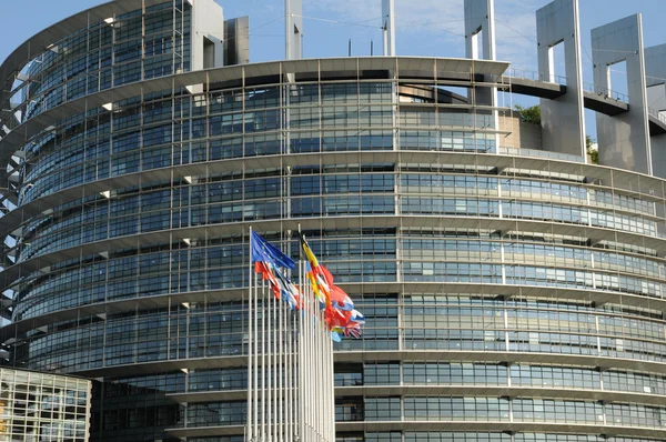 Franța, Parlamentul European de la Strasbourg — Fotografie, imagine de stoc