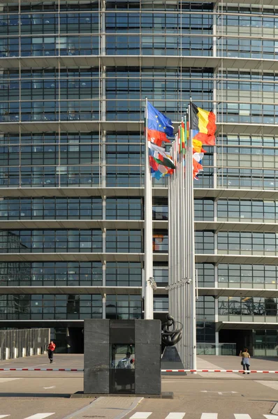 Francie, Evropský parlament ve Štrasburku — Stock fotografie