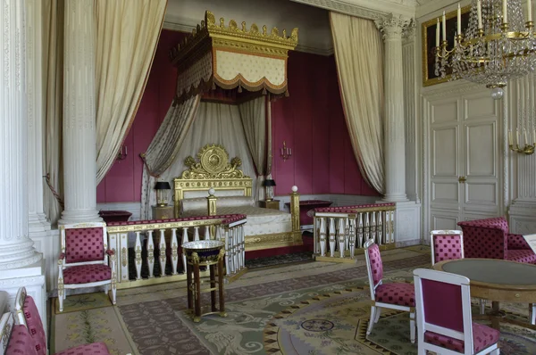Versailles, ein schlafzimmer in le grand trianon — Stockfoto