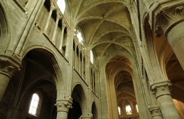 France, church Saint Martin of Triel — Stock Photo, Image