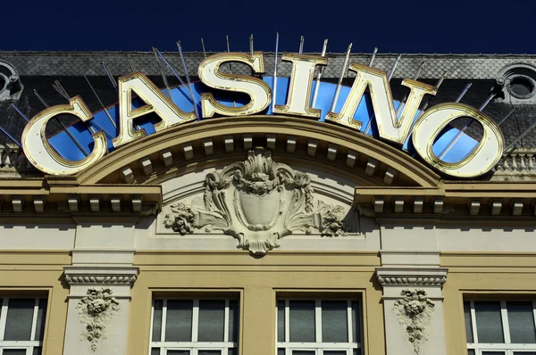 stock image Trouville casino in Normandy