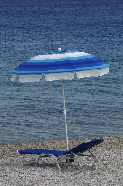 stock image Parasol on the beach