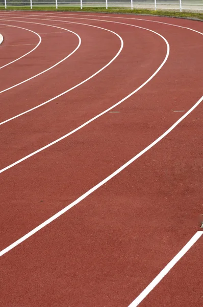 stock image Running tracks in a stadium