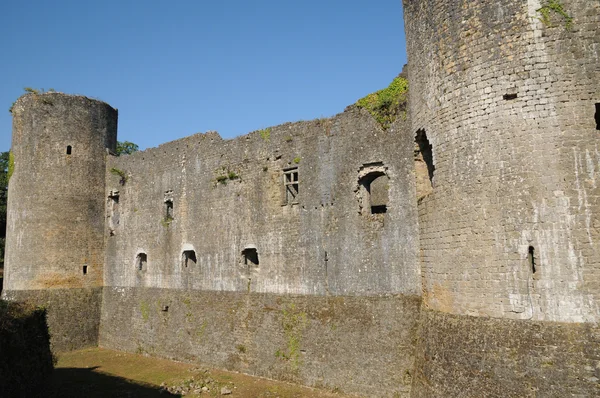 stock image Castle of Villandraut in Gironde