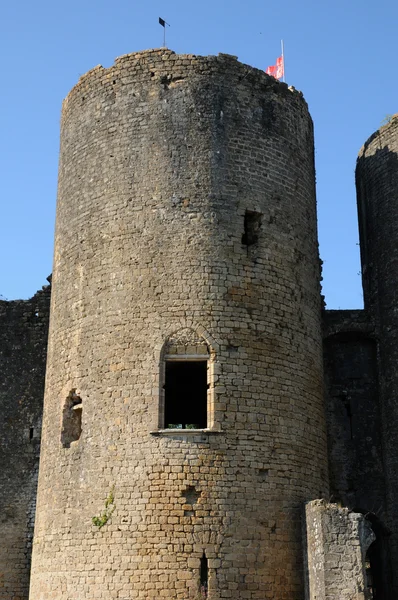 Замок Вилландро в Жиронде — стоковое фото