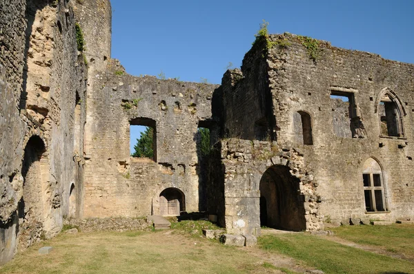 stock image Castle of Villandraut in Gironde