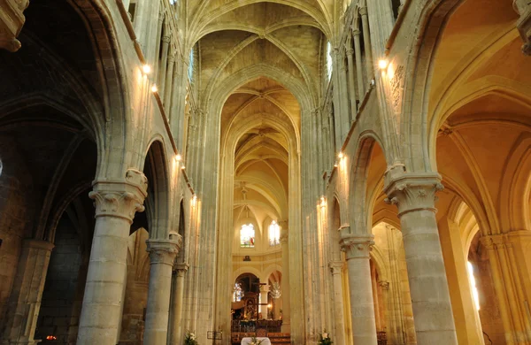 Francia, iglesia San Martín de Triel —  Fotos de Stock