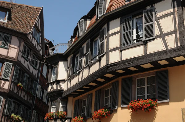 Stock image France, Alsace, renaissance house in Colmar