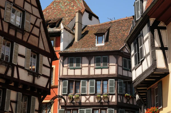 Francie, Alsasko, renesanční dům v colmar — Stock fotografie