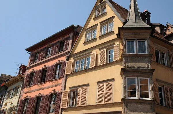 Франция, Эльзас, дом эпохи Возрождения в Кольмаре — стоковое фото