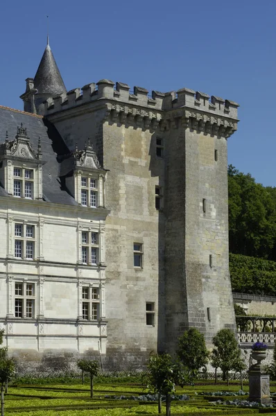 Franciaország, a reneszánsz kastély Villandry — Stock Fotó