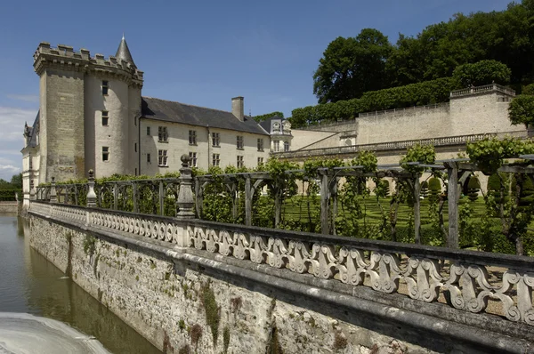 Francia, el castillo renacentista de Villandry — Foto de Stock