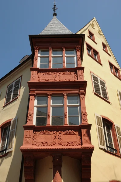 France, Alsace, reneszánsz ház Colmar — Stock Fotó