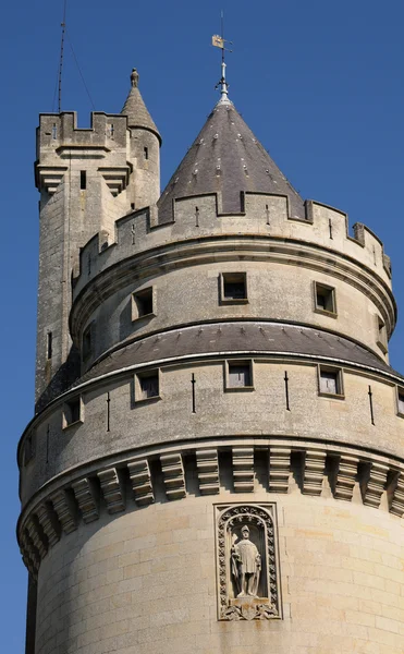 stock image France, castle of Pierrefonds in Picardie