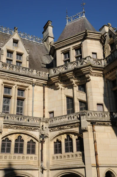 France, castle of Pierrefonds in Picardie — Stock Photo, Image